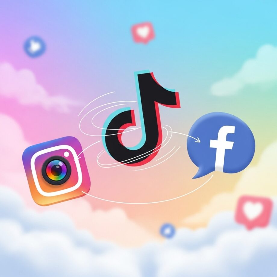 Campanhas patrocinadas no Facebook, Instagram e TikTok Ads