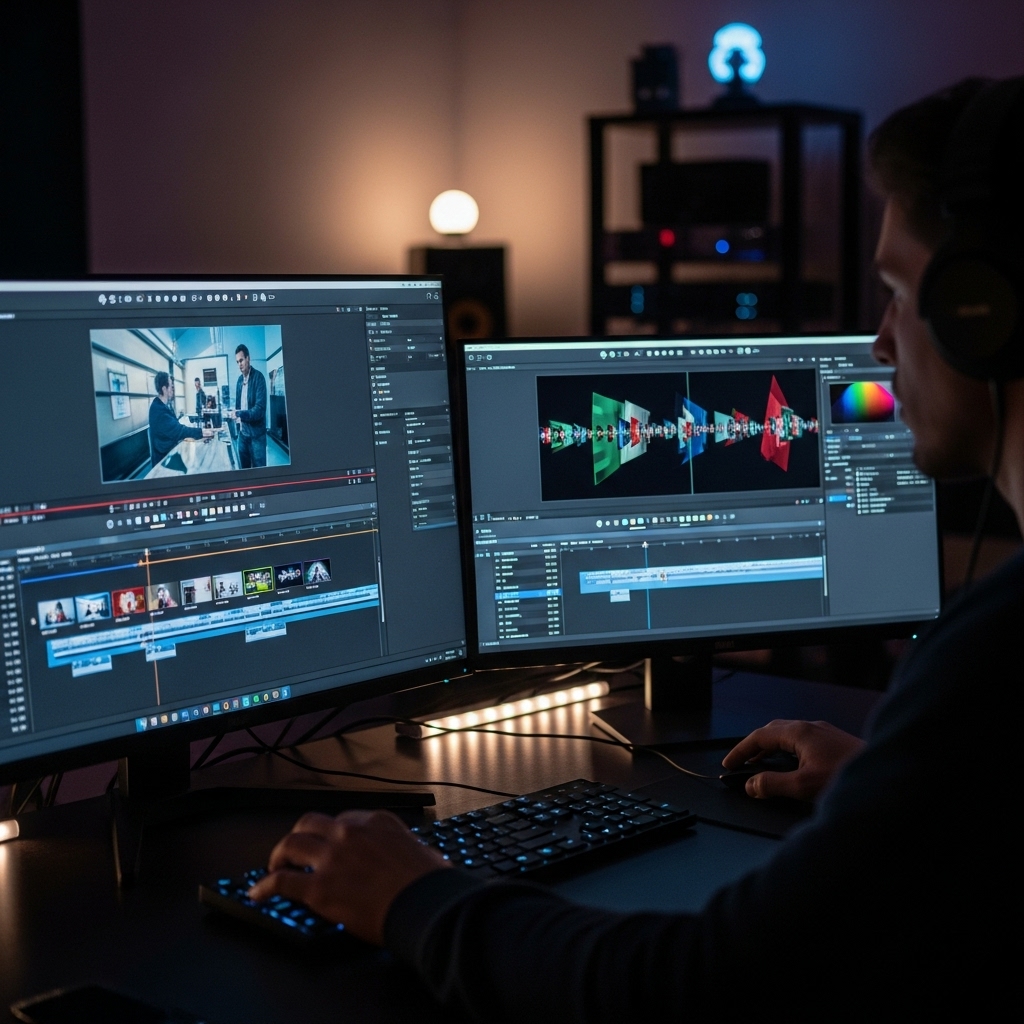 Edição Profissional de Vídeo
