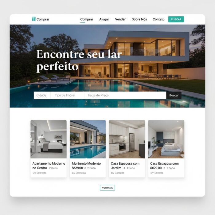 Site imobiliário